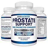 Prostate Supplement - Saw Palmetto + 30 HERBS - Reduce Frequent Urination, Remedy Hair Loss, Libido  Single Homeopathic Herbal Extract Health Supplements - Capsule or Pill - BioScience Nutrition