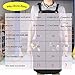 Work Apron With Tool Pockets, Upgraded Heavy Duty Canvas Tool Apron Workshop Apron With Quick Release Buckle Adjustable M To XXL (Black)