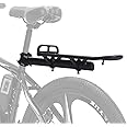 Urby Fat Tire Bike Rack and Electric Bike Rack, Parrilla para Bicicletas Trasera, Ideas as Cargo Rack with Load Capacity