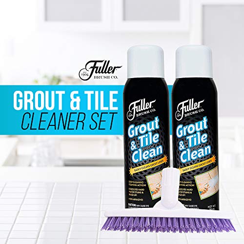 Fuller Brush Grout & Tile Cleaner Set Heavy Duty Solution For