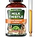 Dog Supplement and Cat Supplement - Milk Thistle by SafeBay - 450  Drops 2 Oz - 333mg Milk Thistle Extract - Made in USA - Best Animal Supplements for Pet Detox - Cruelty Free 