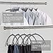 Premium Velvet Hangers - No Shoulder Bumps Suit Hangers with Chrome Hooks,Non Slip Space Saving Clothes Hangers,(Pack of 50) Heavyduty,Rounded Hangers for Sweaters,Coat,Jackets,Pants,Shirts,Dresses