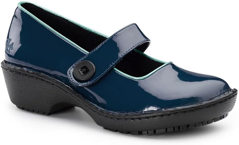 lila clogs