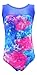 MadSportsStuff Girls Gymnastics Leotard - Tank with Keyhole (Princess Tie Dye, Youth 10-12)