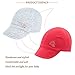 Keepersheep Baby Reversible Baseball Cap Infant Sun Hat, Cotton Knit Soft Brim for Infant Toddler, Summer Outdoor Unisex (US, Age, 0 Months, 3 Months, Grey 01)