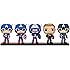 Funko Pop! Marvel: Year of The Shield - Captain America Through The Ages 5 Pack, Amazon Exclusive