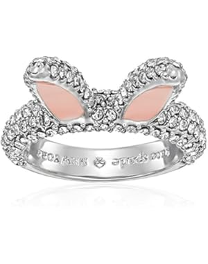 RABbit Ears Clear/Silver Ring, Size 6