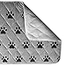 Gorilla Grip Original Reusable Pad and Bed Mat for Dogs, 34x21, Absorbs 3 Cups, Oeko Tex Certified, Washable, Waterproof, Dog Crate Training, Furniture Protection Pads, Fits 36 inches Crates
