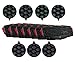 Redragon K501 PC Gaming Keyboard, 7 Color RGB LED Backlit, Full Size, Asura, Ergonomic Design with Macro Recording & Wrist Rest for Windows PC Gamers (Black)