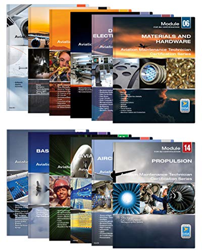 Easa Part 66 B2 Set Of 12 For Avionics Maintenance Aircraft Technical Book Pany 9781951275112 Books