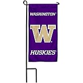 Washington UW Huskies Mini Garden and Flower Pot Flag Topper