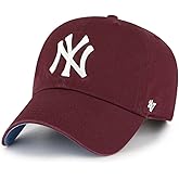 47 Brand MLB New York Yankees Branson Cap B-BRANS17CTP, Unisex
