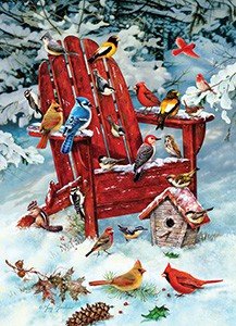 Adirondack Birds 1000 Piece Puzzle