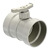 PATIKIL 4" HVAC Duct Manual Volume Damper, PP