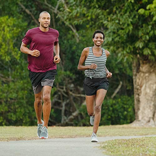 C9 Champion Women's 3.5" Knit Premium Running Shorts, Mermaid/Ebony