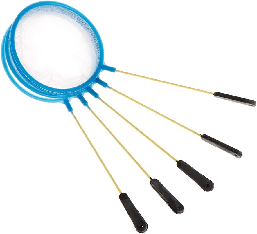 LGQing5 Pcs/Set Fish Net Artemia Filter Shrimp Mini Portable Fishing Fish Tank Aquarium Dense Mesh Small Pore Tool