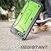 SUPCASE Unicorn Beetle Pro Series Case Designed for iPhone SE 3 (2022) / iPhone SE 2 (2020) / iPhone 7 / 8, Full-Body Rugged Holster Case with Built-In Screen Protector (Green)