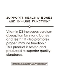 Nature's Way, D3 2000 IU, vitaminas, 15604, 1, 1