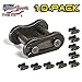 Jeremywell 60H Heavy Duty Roller Chain Connecting Link (10PCS)