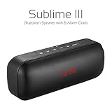 Portronics Sublime III POR 622 Portable Bluetooth Speaker with Alaram Clock