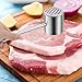 Heavy Duty Meat Hammer Dishwasher Safe Rust-proof 304 Stainless Steel Meat Pounder & Meat Tenderizer for Tenderizing & Pounding Meat