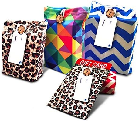 Reusable Gift Card Holders and Gift Tags Set of Five