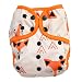 One Size Cloth Diaper Cover Snap with Double Gusset (Baby Fox) primary