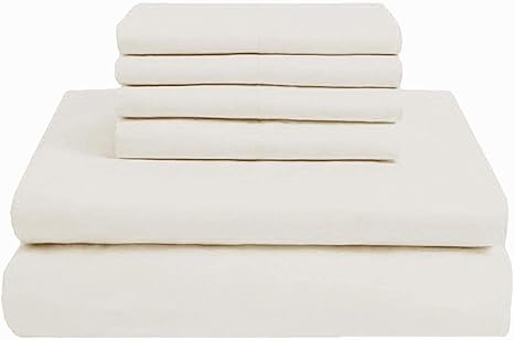 6 Piece Bed Sheets Set Hotel Quality 