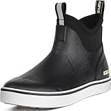 Kalkal Men's Deck Boots, Waterproof Fishing Rain