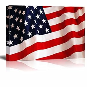 Flying American Flag Patriotic Concept Wall Decor