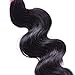 DFX Hair (TM) 8~30 inches Brazilian Virgin Human Hair Extension Body Wave, Natural Color (18)
