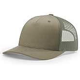 Richardson 112FP & 112PFP Classic Fit Five-Panel Adjustable Snapback Trucker Cap | OSFM | Bulk Packs Available