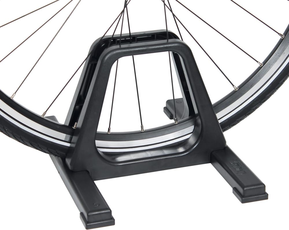 Cyclus Tools Adjustable Plastic Bicycle Display Stand, Universal, Black