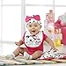 Gerber Baby Girls' 3 Pack Terry Dribbler Bibs
