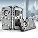 iPhone SE Case, Zizo [Bolt Series] w/ [iPhone SE Screen Protector] Kickstand [12 ft. Military Grade Drop Tested] Holster Belt Clip - iPhone 5s
