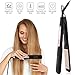 Hair Straightener, Professional Flat Iron with 1.37 Inch Wide Titanium Plates Touch Screen LCD Display Adjustable Temp|Heats Up Fast for All Hair Types | Best Birthday Gift with Bag for Women Girl Her