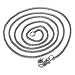 COOLSTEELANDBEYOND 6.5mm Cubic Zirconia Round Solitaire Bezel Set Stainless Steel Pendant Necklace 20 Inches Chain