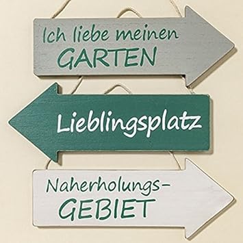Mdf Schild Wegweiser 30 Cm Pfeil Tafel Dekoration Sprüche Zum Thema