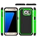 Galaxy S7 Edge Case, TOOPOOT Shockproof Armor Rubber Protective Case For Samsung Galaxy S7 Edge (green)