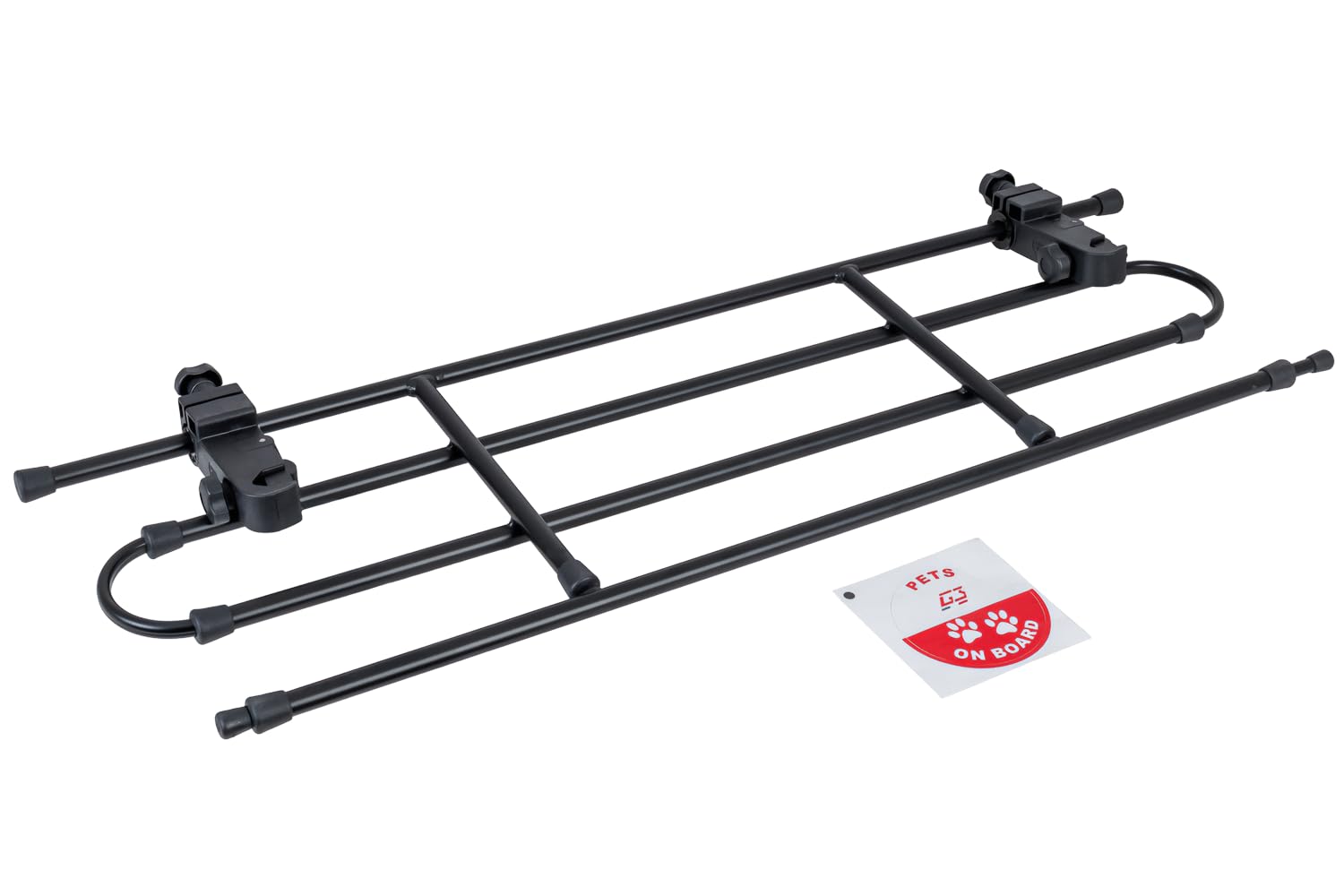 G3 Dog Guard Universal Dog Guard for Dogs, Easy Assembly, Eco-Friendly, Secure, Black, 86x31 cm (closed) - 150x47 cm (open)