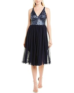 dress the population tracy chiffon dress