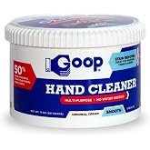 GOOP Multi-Purpose Hand Cleaner- Waterless Hand Degreaser, Laundry Stain Remover - NonToxic and Biodegradable Cleaner Remove Dirt, Oil, Paint, Ink, and Clothes Stains Original, 14oz Pack of 1