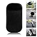 Accmart Magic Anti-Slip Dashboard Adhesive Mat/Sticky Pad for Cell Phone, Cd, Electronic Devices, Washable Black (Pack of 5)