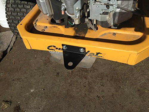 Universal Zero Turn Mower Trailer Tow Hitch 3" Mount with Bolts Fits Cub cadet RZT42 RZT50 RZT54 2012 and older 3/4 Pin Powder coated - Thumbnail 2
