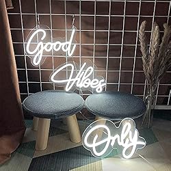Neon Sign Good Vibes Only Neon Signs Light for Wall