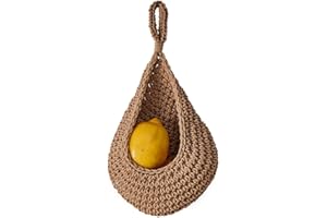 Space Saving Hanging Fruit Basket for Freshing And Ventilated Storage Solution