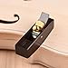 ammoon Convex Bottom Woodworking Plane Cutter Ebony Luthier Tool for Violin Viola Cello Wooden Instrument