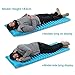 Camp Solutions Ultralight Sleeping Pad - 3.5'' Thick Lightweight Air Mattress with Built in Pillow for Camping, Hiking and Backpacking, 72.8 x 23.6 x 3.5 inches (C0044BU)