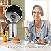Chef's Star B00GTZYU88 Frother And Steamer-Automatic Foam Maker & Creamer For Hot Or Cold Milk-Electric Warmer & Heater, Best For Coffee, Cappuccino, Latte, Espress, Stainless Steel