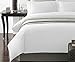 Spirit Linen Hotel 5Th Ave New York Collection 3-Piece Luxurious Ultra Soft Duvet Cover with Pillow Cases, Full/Queen, White